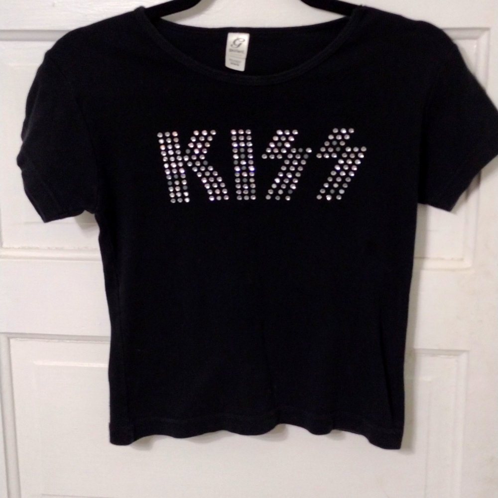 Vintage KISS Crop Top